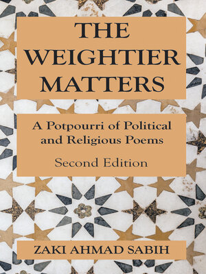 cover image of The Weightier Matters